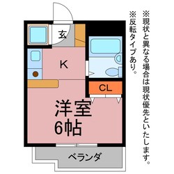 ユトリロ曙の物件間取画像